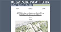 Desktop Screenshot of dielandschaftsarchitekten.de